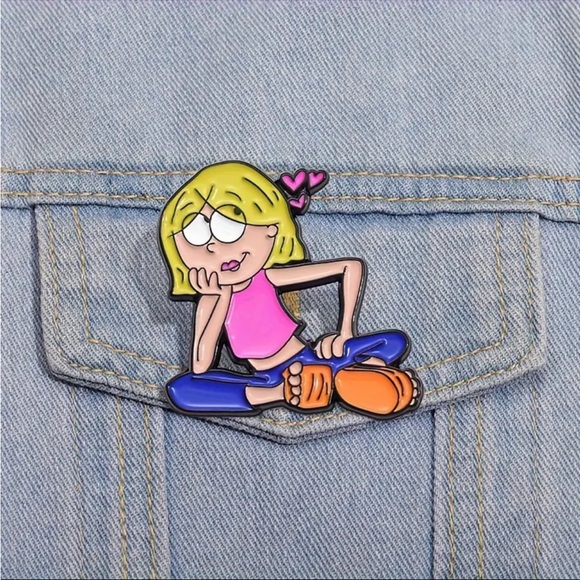 Lizzie McGuire Pin, Lizzie McGuire Backpack Pin - Picture 2 of 7